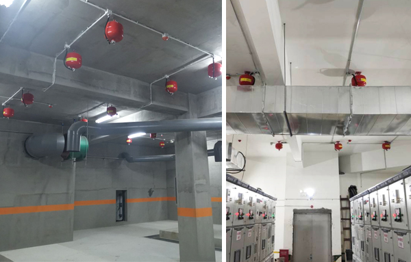 懸掛式超細(xì)干粉滅火裝置