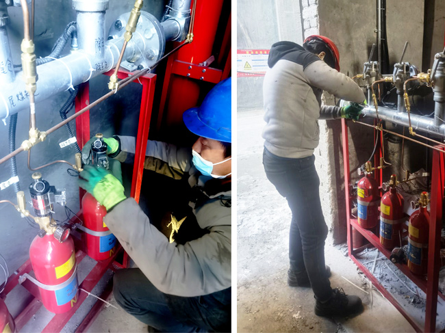 煤粉倉(cāng)自動(dòng)滅火系統(tǒng)裝置安裝圖