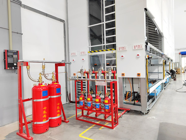 立體貨柜七氟丙烷滅火系統(tǒng)