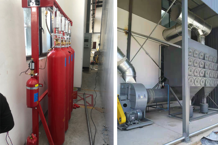 除塵器滅火裝置2