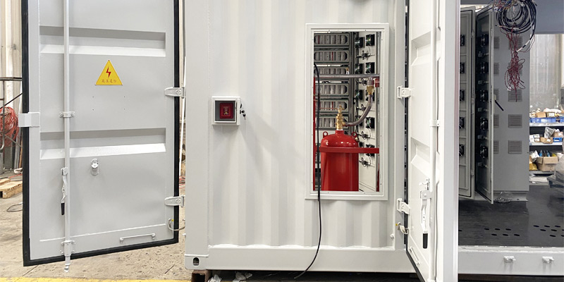 儲(chǔ)能集裝箱七氟丙烷滅火系統(tǒng)