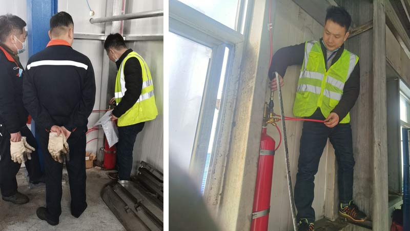 油霧收集器探火管式滅火裝置